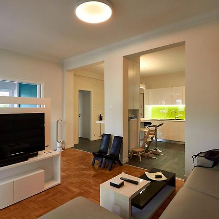 Fully Renovated, Family-Friendly Apartment, Next To A Huge Green Park, In Athens Center Exteriör bild