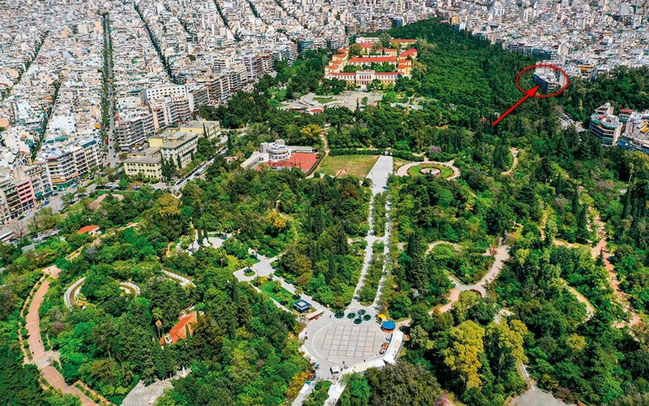 Fully Renovated, Family-Friendly Apartment, Next To A Huge Green Park, In Athens Center Exteriör bild