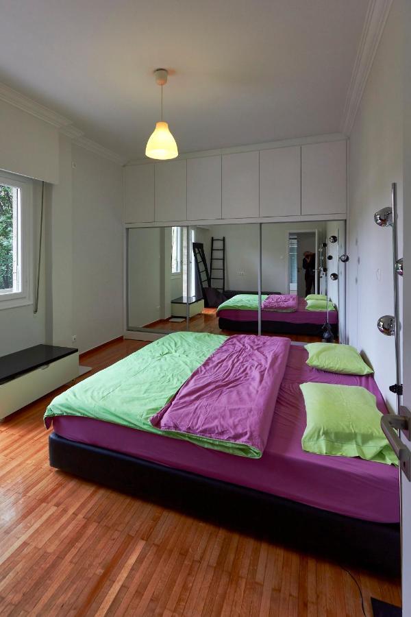 Fully Renovated, Family-Friendly Apartment, Next To A Huge Green Park, In Athens Center Exteriör bild